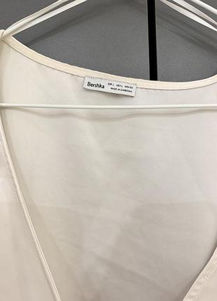 Атласний топ bershka 2