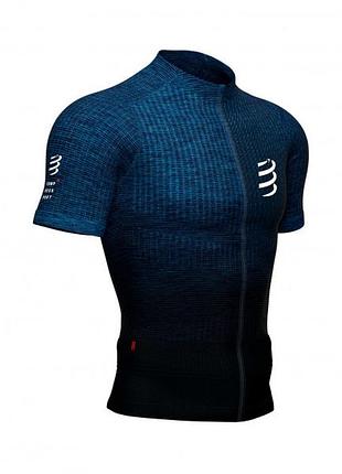 Cs футболка trail postural ss top m, blue melange, m лучшая цена с быстрой доставкой по украине