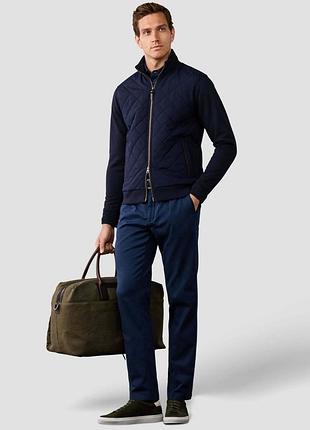Мужская куртка hackett london hybrid knit bomber size m