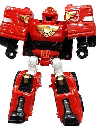 Трансформер maya toys "пожарная машина" (l015-33), красный