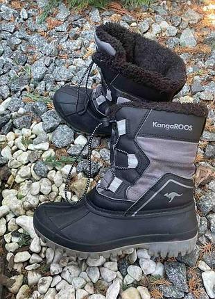 Зимние термосапоги дутики снегоходы kangaroos р. 36 (22.5 см) унисекс