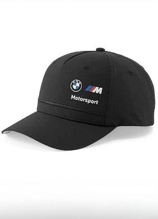 Черная бейсболка, кепка puma bmw m motorsport bb