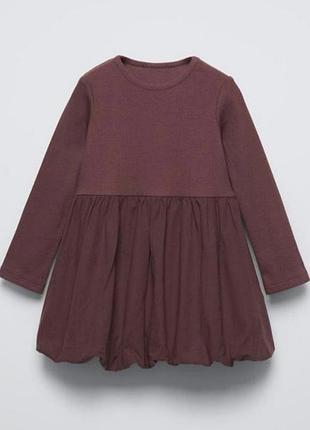 Сукня балон zara 
розміри 98,104