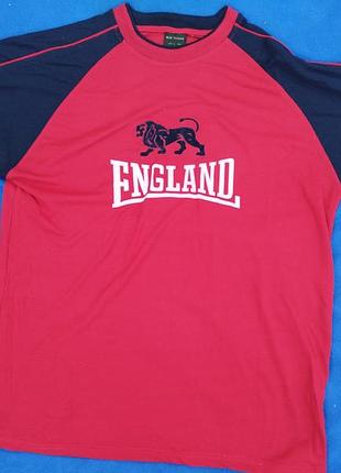 Вінтажна футболка england (англія) y2k / брит-поп / casual