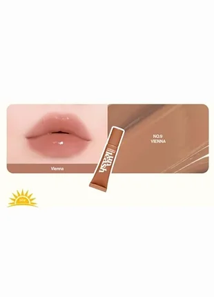 Блиск для губ unleashia sunset dazzle gloss balm no.9 vienna 10g
