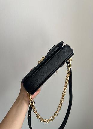 Сумка pochette métis east west bag black 8