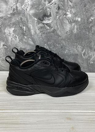 Кожаные кроссовки nike air monarch iv 43/27.5 см