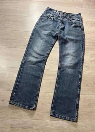 Мужские широкие джинсы штаны crosshatch w30