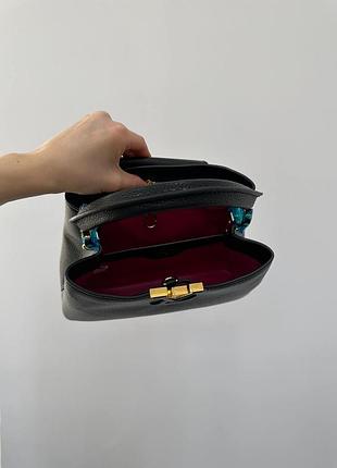 Сумка capucines bb black/gold 9