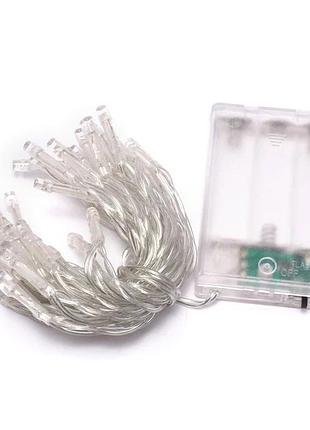 Гирлянда 7м usb kaszoo linear светодиодная декоративная гирлянда с силиконовым проводом