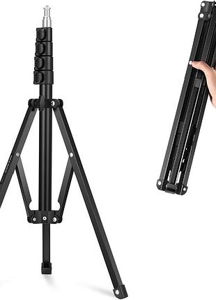 Стойка штатив для телефона и света 1/4" 180см neewer st180r компактная переносная стойка для съемки