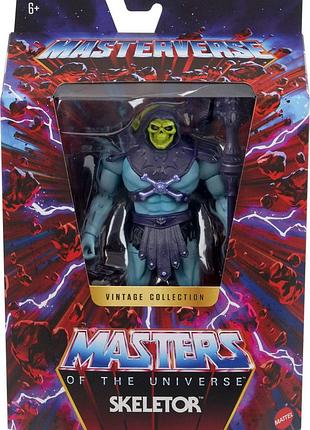 Колекційна екшн-фігурка skeletor із серії masters of the universe masterverse фігурка з рухомими елементами