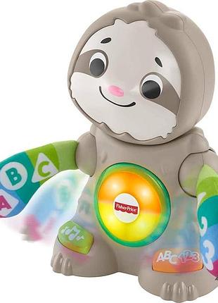 Інтерактивна іграшка «лінивець матине» fisher-price ghy89 розвивальна іграшка для малюків від 9 місяців