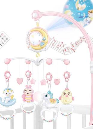 Музыкальный мобиль baby crib mobile 648a-45 детская музыкальная игрушка для кроватки