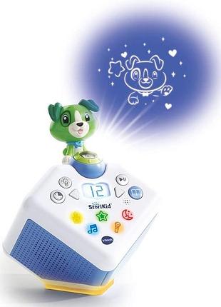 Казник-проєктор vtech storikid 6080 інтерактивна електронна іграшка з проєкцією казок і пісень