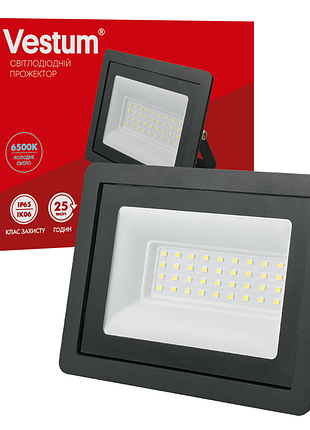 Світлодіодний прожектор led vestum 30w 6500k 180-260v ip65 1-vs-3015