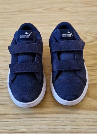 Кроссовки детские замшевые puma 29 размер (стелька 17.5см) original