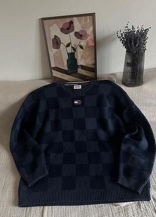 Светр tommy jeans у клітинку