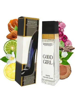 Парфюмированная вода carolina herrera good girl (кароліна еррера гуд герл) 40 мл