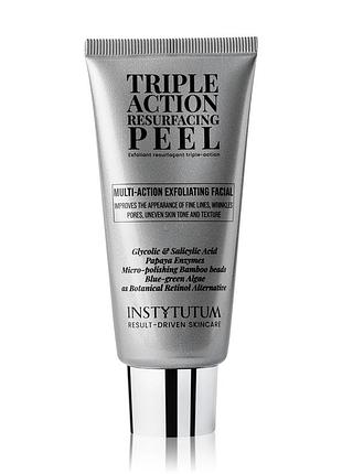 Пілінг для обличчя instytutum triple action resurfacing peel 60 мл