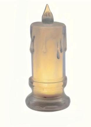 Led свічки на батарейках 1 шт 18х6 см