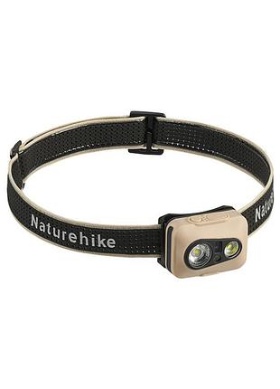 Фонарь налобный naturehike cnk2450zm015, песочный