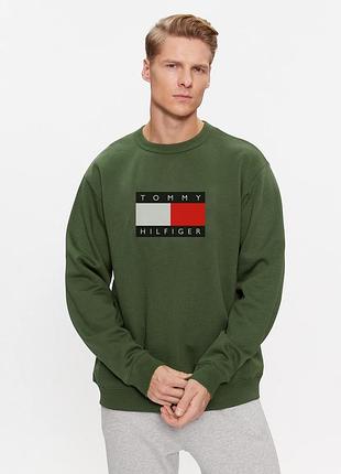 Чоловічий світшот на флісі tommy hilfiger