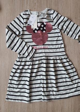 Плаття н&м minnie mouse 6-8р
