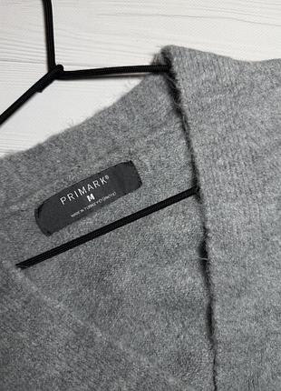 Кардиган сірий з бантиками primark 4