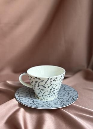 Вінтажна чайна пара villeroy & boch