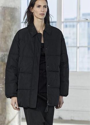 Зимова куртка пуфер zara