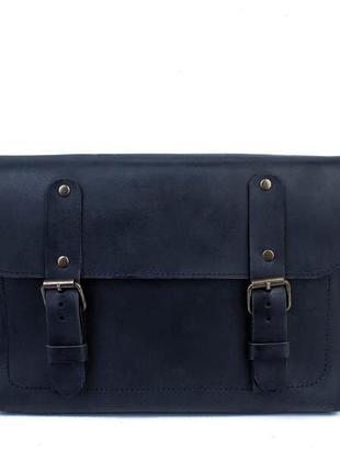 Шкіряна сумка для ноутбука та документів а4 унісекс | сумка через плече з натуральної шкіри бежевий