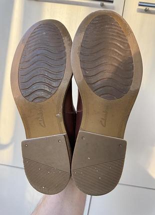 Черевики clarks edenvale шкіра оригінал 7