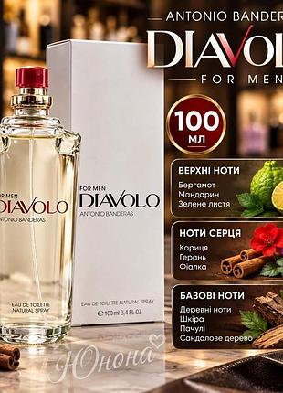 Antonio banderas diavolo for men 100 ml test