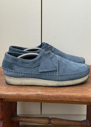 Черевики clarks weaver  оригінал замш