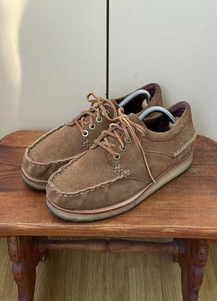 Черевики замшеві clarks originals