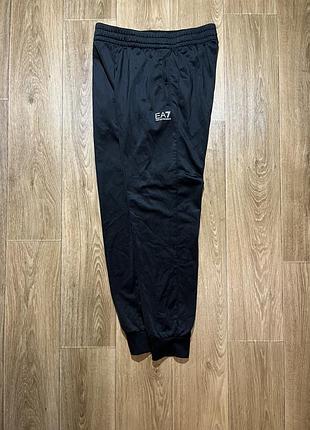 Спортивні штани emporio armani ea7, чорні, розмір m