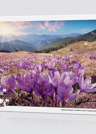 Пазл карпатські крокуси 10000 елементів puzzleville польша