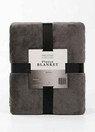 Плед 180*200 велсофт blanket steel тм arcloud