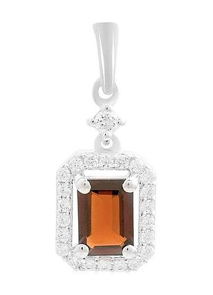 Срібна підвіска високої якості з гранатом 1.631ct (2204145)