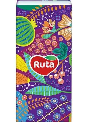 Платинки бумажные 10шт classic 10пач 3слой без аромата тм ruta