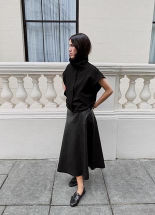 Жилет жіночий чорний оверсайз zara new