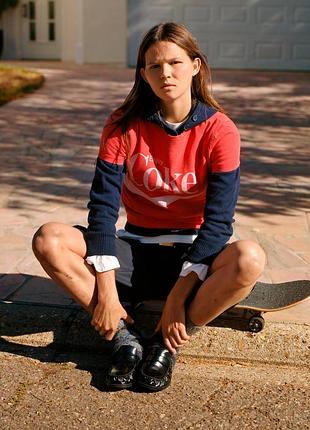 Варена футболка жіноча червона coca-cola® zara new