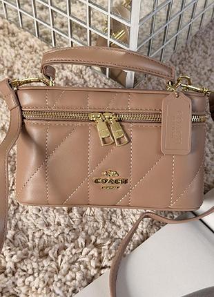 Городская женская сумка coach классическая сумочка для женщины кожаная сумка для девушки через плече коуч