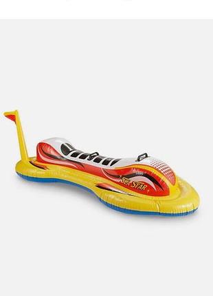 Дитячий надувний плотик-скутер intex sea star wave rider (модель 56537)