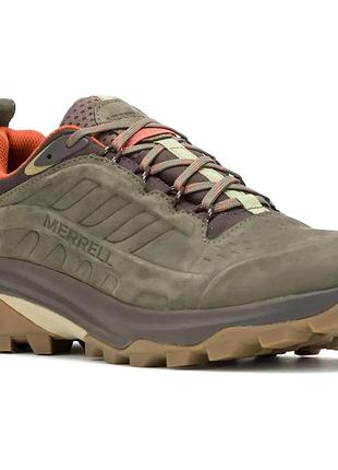 Кросівки merrell moab speed 2 ltr wp mns olive розмір eu-43