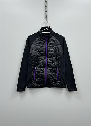 Флісова куртка marmot w variant polartec puffer fleece jacket black