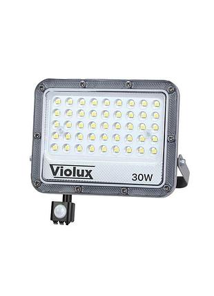 Прожектор led violux carbon-s 30w 5000k 3600lm 3600lm ip65 с датчиком