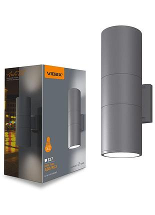 Led светильник архитектурный ar082g ip54 videx e27x2