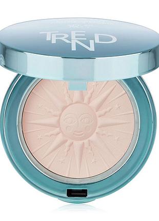Компактна пудра для обличчя patricia ledo trend sunscreen waterproof powder, spf 20 pa++, тон 02, 8.5 г